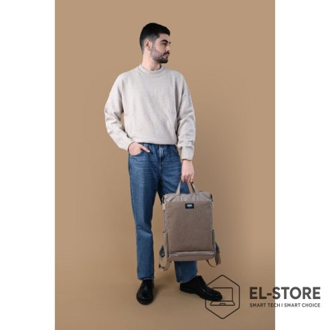 PORT DESIGNS Port Designs MILANO II plecak City backpack Brązowy