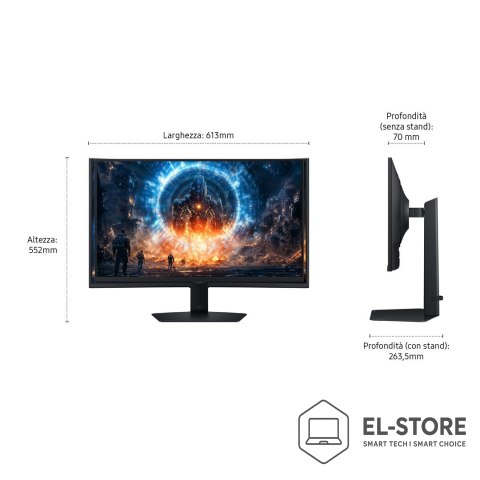 Samsung MONITOR SAMSUNG ODYSSEY G6 LED 27" LS27FG602EUXEN 350Hz