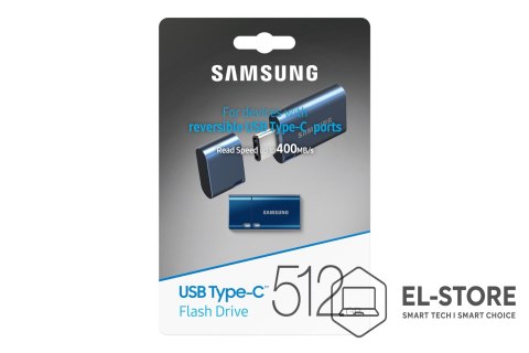 Samsung Samsung MUF-512DA pamięć USB 512 GB USB Type-C 3.2 Gen 1 (3.1 Gen 1) Niebieski