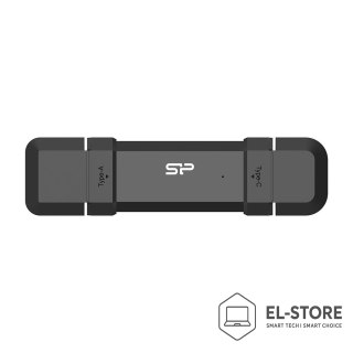 Silicon Power Silicon Power DS72 pamięć USB 250 GB USB Type-A / USB Type-C 3.2 Gen 2 (3.1 Gen 2) Czarny