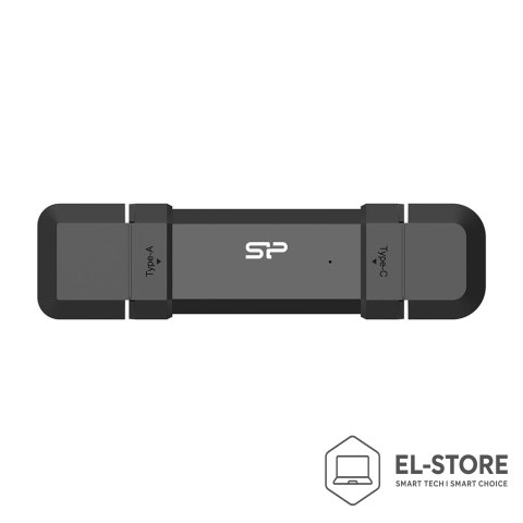 Silicon Power Silicon Power DS72 pamięć USB 250 GB USB Type-A / USB Type-C 3.2 Gen 2 (3.1 Gen 2) Czarny