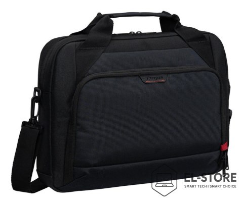 Targus Targus EcoSmart 35,6 cm (14") Aktówka Czarny, Czerwony
