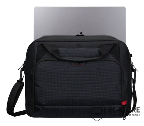 Targus Targus EcoSmart 35,6 cm (14") Aktówka Czarny, Czerwony