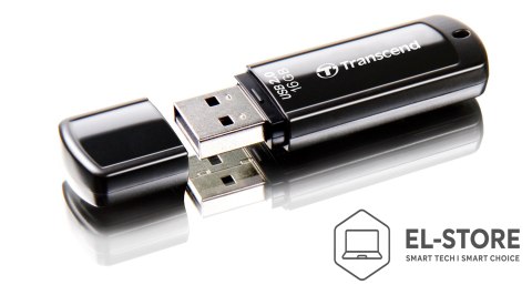 Transcend USB-Stick 16GB Transcend JetFlash 350 schwarz