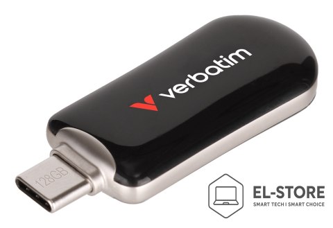Verbatim Verbatim 30225 pamięć USB 128 GB USB Type-C 3.2 Gen 1 (3.1 Gen 1) Czarny