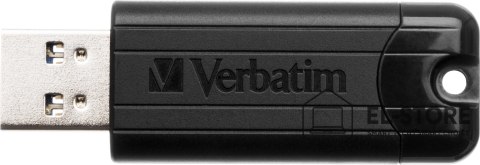 Verbatim Verbatim PinStripe pamięć USB 128 GB USB Typu-A 3.2 Gen 1 (3.1 Gen 1) Czarny