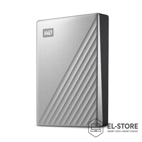 WD Dysk zewnętrzny HDD WD My Passport 4TB 2.5 Silver