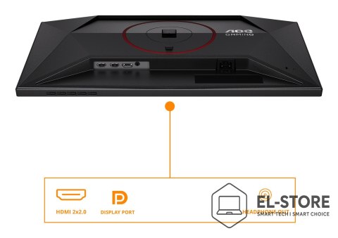 AOC AOC G4 24G4ZR/02 monitor komputerowy 60,5 cm (23.8") 1920 x 1080 px Czarny, Czerwony