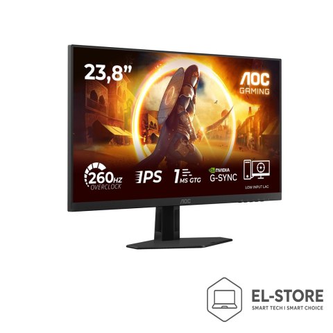 AOC AOC G4 24G4ZRE monitor komputerowy 60,5 cm (23.8") 1920 x 1080 px Full HD LED Czarny, Czerwony