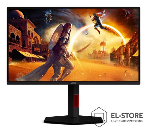 AOC AOC G4 25G4KUR monitor komputerowy 62,2 cm (24.5") 1920 x 1080 px Full HD LED Czarny, Czerwony