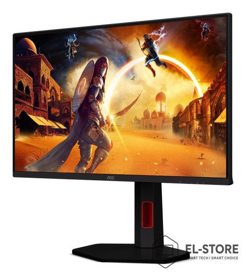 AOC AOC G4 25G4KUR monitor komputerowy 62,2 cm (24.5") 1920 x 1080 px Full HD LED Czarny, Czerwony