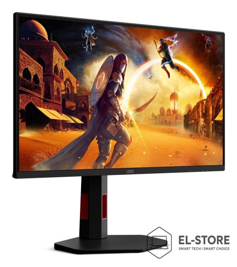 AOC AOC G4 25G4KUR monitor komputerowy 62,2 cm (24.5") 1920 x 1080 px Full HD LED Czarny, Czerwony