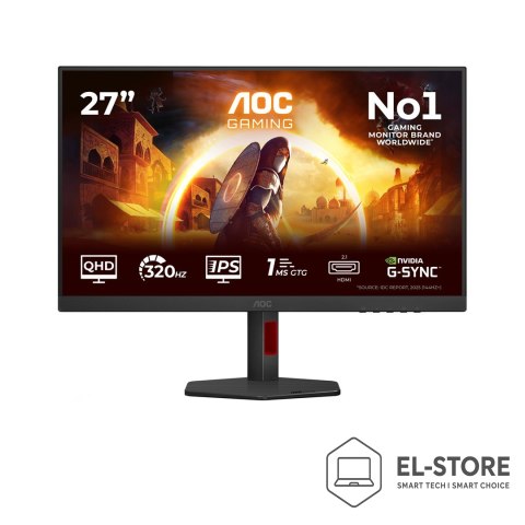 AOC Monitor AOC 68,6cm (27") Q27G4SRU 16:09 2xHDMI+DP+USB/czerwony