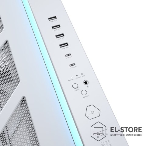 ASUS Obudowa Asus ROG CRONOX GR801 CURVE TG ARGB WHITE