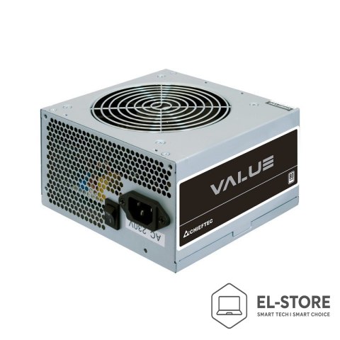 Chieftec Chieftec Value APB-400B8 moduł zasilaczy 400 W 20+4 pin ATX PS/2 Srebrny