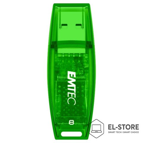 EMTEC Emtec C410 Color Mix - Candy Jar 2.0 pamięć USB 8 GB USB Typu-A Niebieski, Zielony, Fioletowy, Czerwony, Żółty