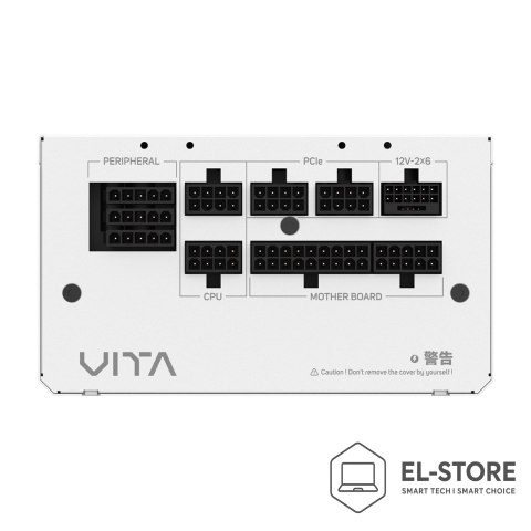 Fortron Zasilacz FSP Netzteil VITA 850 GM W 80+G 850W F-Mod. Biały ATX/GEN detaliczny