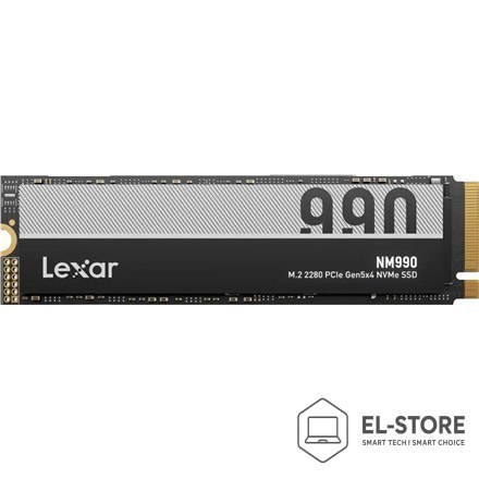 Lexar Dysk SSD M.2 Lexar 4TB PCIe Gen 5 NM990 NVMe