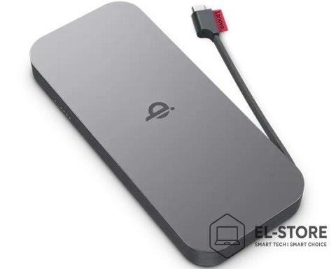 Lenovo Power Bank Lenovo Go 10 000 mAh, G0A3LG1WWW, USB-C, szary