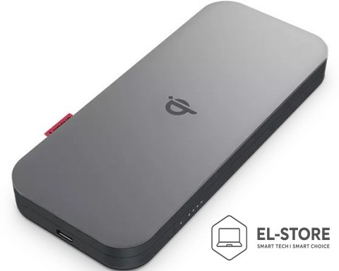 Lenovo Power Bank Lenovo Go 10 000 mAh, G0A3LG1WWW, USB-C, szary