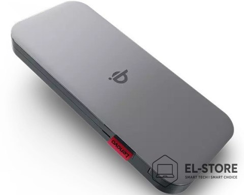 Lenovo Power Bank Lenovo Go 10 000 mAh, G0A3LG1WWW, USB-C, szary