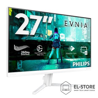 Philips Philips 27M2N3201PL/00 monitor komputerowy 68,6 cm (27") 1920 x 1080 px Full HD LCD Biały