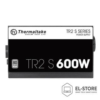 Thermaltake THERMALTAKE TR2 S 600W 80+ SINGLE RAIL DC-DC PŁASKIE KABLE PS-TRS-0600NPCWEU-2