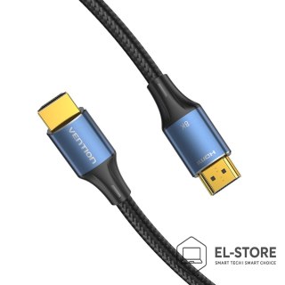 Vention Kabel HDMI Vention 8K Ultra HD 48Gbps w oplocie 2m