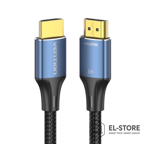 Vention Kabel HDMI Vention 8K Ultra HD 48Gbps w oplocie 2m