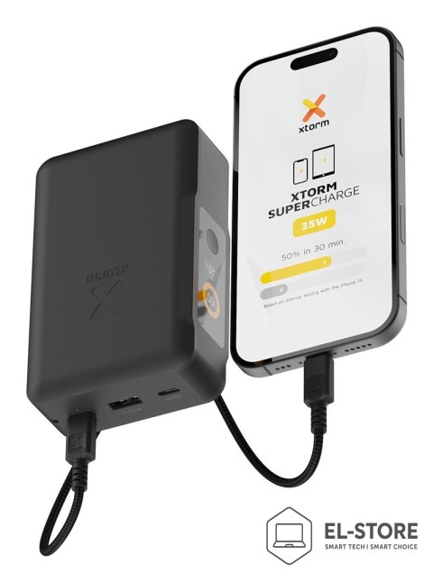 Xtorm Xtorm XNG201W35 bank mocy Litowo-polimerowy (LiPo) 20000 mAh Czarny