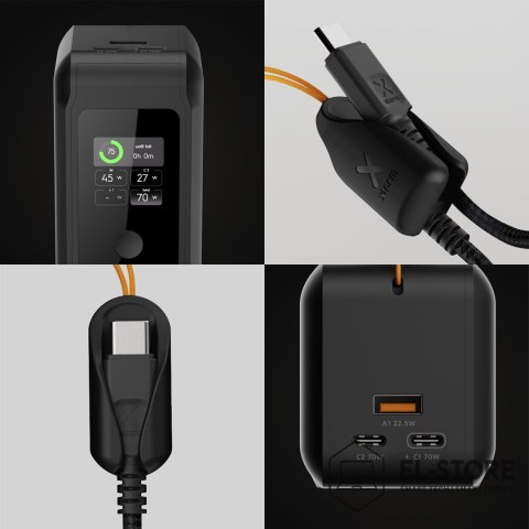 Xtorm Xtorm XNG271W70 bank mocy Litowo-jonowa (Li-Ion) 27000 mAh Czarny