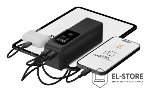 Xtorm Xtorm XNG271W70 bank mocy Litowo-jonowa (Li-Ion) 27000 mAh Czarny