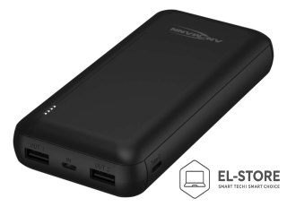 ANSMANN Ansmann PB212 Litowo-polimerowy (LiPo) 20000 mAh Czarny