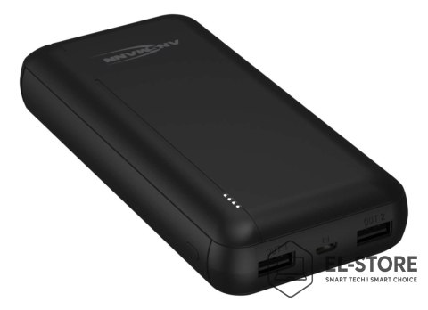 ANSMANN Ansmann PB212 Litowo-polimerowy (LiPo) 20000 mAh Czarny
