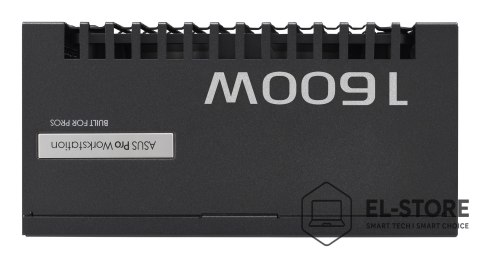 ASUS ASUS Pro WS 1600W Platinum moduł zasilaczy 20+4 pin ATX ATX Czarny