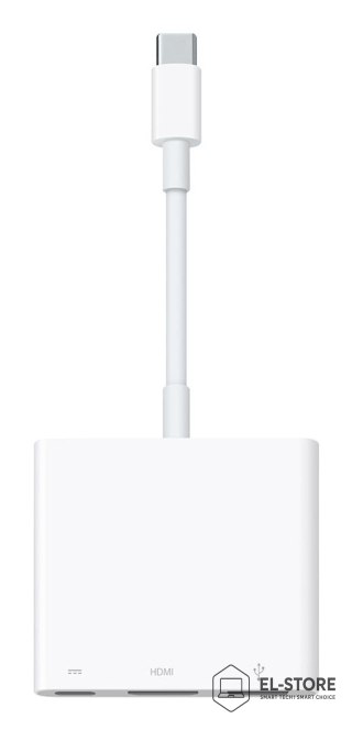 Apple Apple MW5M3ZM/A huby i koncentratory USB Type-C Biały