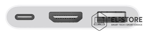 Apple Apple MW5M3ZM/A huby i koncentratory USB Type-C Biały
