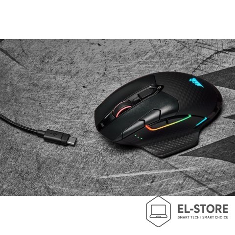 Corsair Bezprzewodowa mysz do gier Corsair Dark Core RGB PRO - czarna