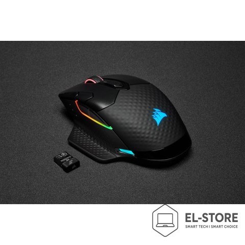 Corsair Bezprzewodowa mysz do gier Corsair Dark Core RGB PRO - czarna
