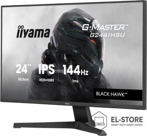 IIYAMA Płaski ekran - iiyama G-Master G2441HSU-B1 HD Gaming 24 cali