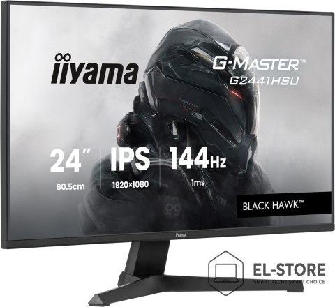IIYAMA Płaski ekran - iiyama G-Master G2441HSU-B1 HD Gaming 24 cali