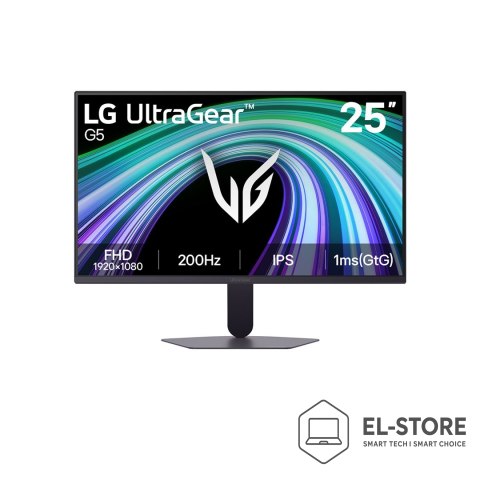 LG MONITOR LG LED 25" 25G523B-B UltraGear G5 FHD 200Hz