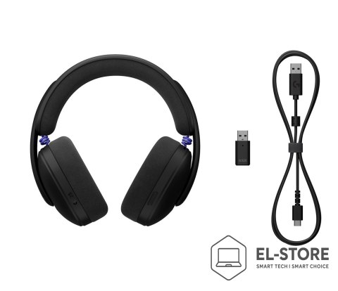 Logitech Logitech G G325 LIGHTSPEED Zestaw słuchawkowy Bezprzewodowy Opaska na głowę Gaming USB Type-C Bluetooth Czarny