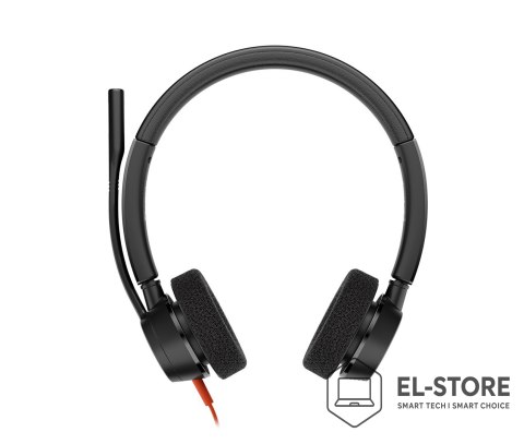 POLY Słuchawki Poly Blackwire 3320 Stereo USB-C Headset +USB-C/A Adapter 8X219AA