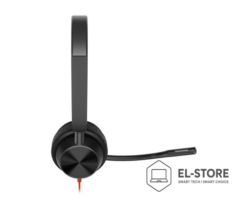 POLY Słuchawki Poly Blackwire 3320 Stereo USB-C Headset +USB-C/A Adapter 8X219AA