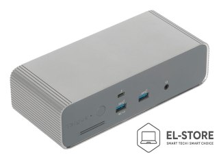 Targus Targus DOCK230EUZ stacja dokująca Przewodowa Thunderbolt 5 Srebrny