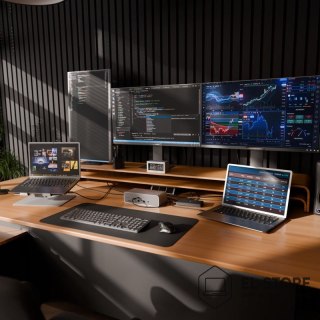 Targus Targus DOCK230EUZ stacja dokująca Przewodowa Thunderbolt 5 Srebrny