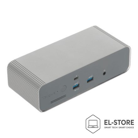 Targus Targus DOCK230EUZ stacja dokująca Przewodowa Thunderbolt 5 Srebrny