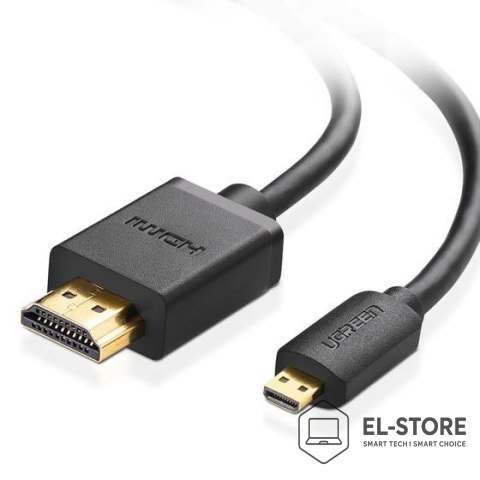 UGREEN Ugreen Kabel Micro HDMI - HDMI 4K 3D 3m Czarny