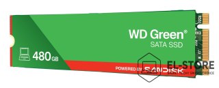 WD SSD SATA M.2 480GB 6GB/S/GREEN WDS480G3G0B WDC
